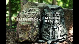 24 hr assault pack comparison Eberlestock vs Mystery Ranch [upl. by Ikik951]