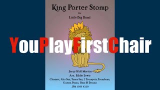 Jazz Trumpet Play Along King Porter Stomp  YPFC [upl. by Hurlbut]