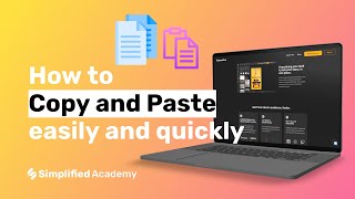 How to copy and paste quickly and easily in Simplified [upl. by Lange]