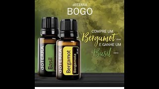 BOGO óleos essenciais Bergamota  Basil [upl. by Milon]