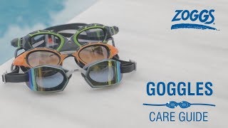 Zoggs  Goggles Care Guide [upl. by Htebiram]