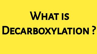 Decarboxylation  Definition Decarboxylase amp PLP  Important compounds formed from decarboxylation [upl. by Attlee284]