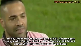 Fabrizio Miccoli  103 goals in Serie A part 33 71103 Palermo 20102013 [upl. by Ahsaelat160]