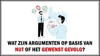 Argumenten op basis van nut of gewenste gevolgen  Uitleg soorten argumenten Nederlands [upl. by Derrej]