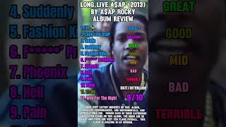 LONGLIVEAAP By AAP Rocky Album Review asaprocky rap hiphop music albumreview review asap [upl. by Feilak]