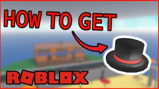 How to get the Red Banded Top Hat on Roblox for COMPLETELY FREE [upl. by Jermaine]