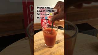 Morning cayenne pepper Drink [upl. by Nileek]