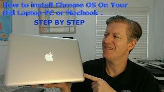 Upgrade Old Computer to Chrome OS for FREE MacBook Pro or Windows [upl. by Atnauqal]