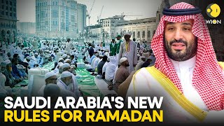 Why did Saudi Arabias Mohammed Bin Salman ban iftar in Mosques  WION Originals [upl. by Dorise]