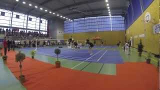 Badminton MidiPyrénées Triple Duel [upl. by Brahear647]