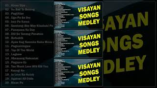 VISAYAN SONGS MEDLEY 🎶 Kinsa Siya  Its Sad To Belong  PagUtlan [upl. by Ahsian26]