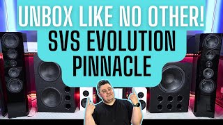 The Best Unboxing Experience Ive EVER Had SVS Evolution Pinnacle Tower Overview [upl. by Nylram282]