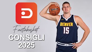 DUNKEST 2025 I MIEI CONSIGLI PER IL FANTABASKET [upl. by Schou]