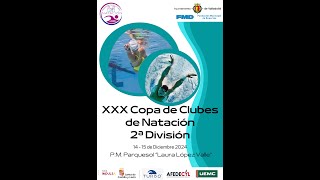 XXX COPA DE CLUBES DE NATACIÓN  SEGUNDA DIVISIÓN  1ª JORNADA – 2ª SESIÓN [upl. by Airemat]