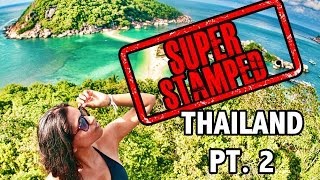 Super Stamped Thailand Pt 2 Koh Tao amp Bangkok [upl. by Noyrb770]