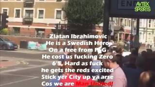 Zlatan ibrahimovic chant sing it if your a man utd fan [upl. by Mis720]