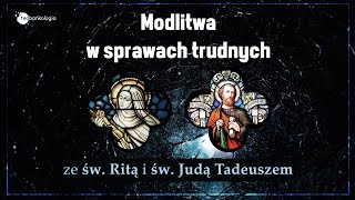 Różaniec TAJEMNICE BOLESNE w sprawach trudnych ze św Ritą i św Judą Tadeuszem [upl. by Xet651]