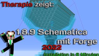 ▲GrieferGames▲189 Schematica mit Forge▲Installation 2022▲in 6 Minuten [upl. by Hgielra]