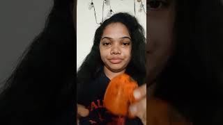 Ee oru fruit ningal kazichundo shortsvideo perssimon fruit fruits healthy [upl. by Hoffer]