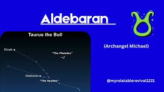 Fixed Star  Aldebaran 💙 Starseed Traits [upl. by Anialram]