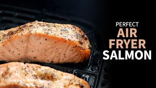 Air Fryer Salmon  How to Cook Salmon in the Air Fryer Fresh or Frozen [upl. by Adile]