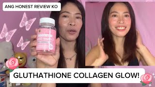 UPDATE SA PAG INOM KO KAY GLUTATHIONE COLLAGEN GLOW GUMMIES COLLAGEN [upl. by Kain491]