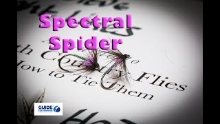 Fly Tying The Spectral Spider [upl. by Legnaros140]