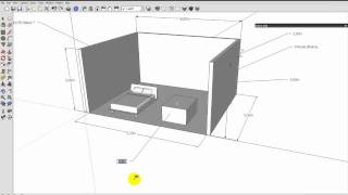 Curso Sketchup 8  Aula 10 de 22 [upl. by Padgett]