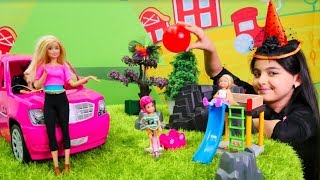 Cadı Emily ve Barbie ile eğlenceli video Çocuk videosu [upl. by Ainegue]