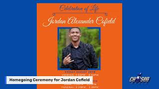 Homegoing Services for Jordan Cofield [upl. by Eade]