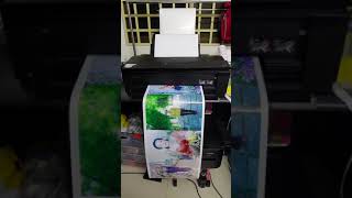 Epson L1300L1800 Roll to Roll Printing [upl. by Ladnor938]