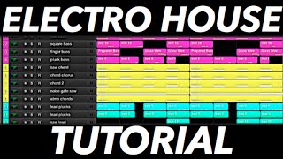 How to make an Electro House Song in Logic Pro X [upl. by Karl566]