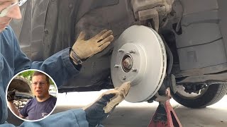 Replacing rotors on a 2012 Ford Fusion [upl. by Gerard]