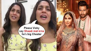 Vicky kaushal ex girlfriend Harleen Sethi reaction on Katrina Kaif and Vicky Kaushal Wedding [upl. by Infeld]