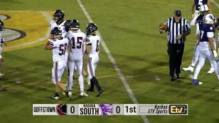 Goffstown at Nashua South Football 11124 [upl. by Oicatsana]