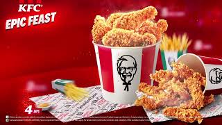 KFC Epic Feast – Limited Time Offer 🍗🍗 [upl. by Ednil270]