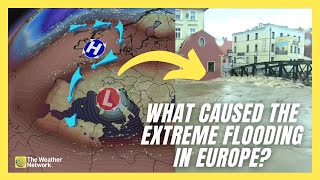 What Caused Europes Devastating Flooding [upl. by Josselyn]