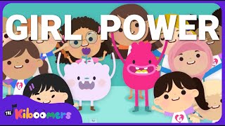 Girl Power  The Kiboomers Preschool Learning Videos  International Womens Day Song [upl. by Assil676]