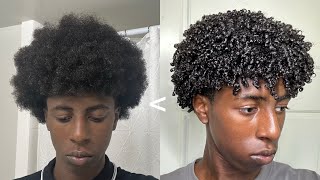 How To Get Curly Hair On Type 4 Hair  SO SIMPLE [upl. by Nylesaj933]