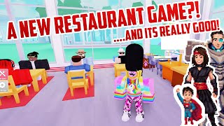 A NEW ROBLOX RESTAURANT GAME And its awesome [upl. by Natka]