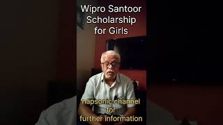 Wipro Santoor Scholarships for Girls [upl. by Lewie]