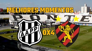 PONTE PRETA 0X4 SPORT MELHORES MOMENTOS PÓS JOGO [upl. by Trinia]