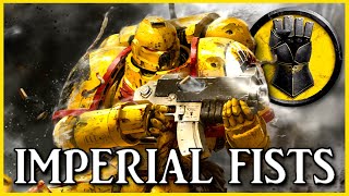 IMPERIAL FISTS  Praetorians of Terra  Warhammer 40k Lore [upl. by Lori209]