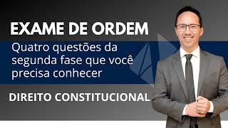 Estude por questões para a 2ª Fase da OAB  Direito Constitucional [upl. by Acker]