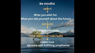 Be mindful what you tell yourself [upl. by Kegan]