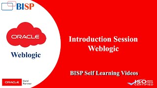 Weblogic Introduction Class [upl. by Bello707]