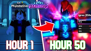 Starting Over and Obtaining EVERY UNIT in 50 Hours On Anime Vanguards  Roblox Challenge [upl. by Vivienne]