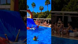 Q Premium Resort Okurcalar Antalya Türkei ☀️🍹🌴 Pool Animation Spiele 🤩 shorts [upl. by Eleirbag711]