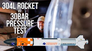 How We Built and Tested 30bar ROCKET Propellant Tanks Using 304L Stainless Steel [upl. by Wind940]