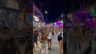 Full moon partykoh phanganThailand 🇹🇭 thailand thai kohsamui phuket تایلند پارتی [upl. by Ennirac311]